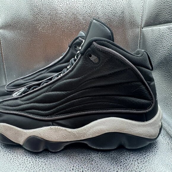 Size‎ 12 Jordan Pro Strong Mens Black White Comfort Athletic Shoes DC8418-002 - Picture 7 of 11